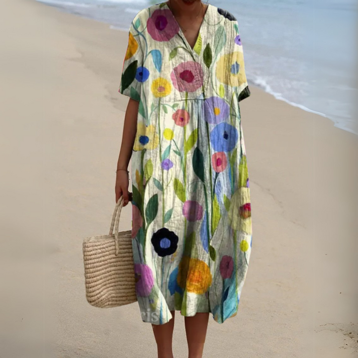 Willa™ | Robe d'Été Fleurie Élégante et Aérée