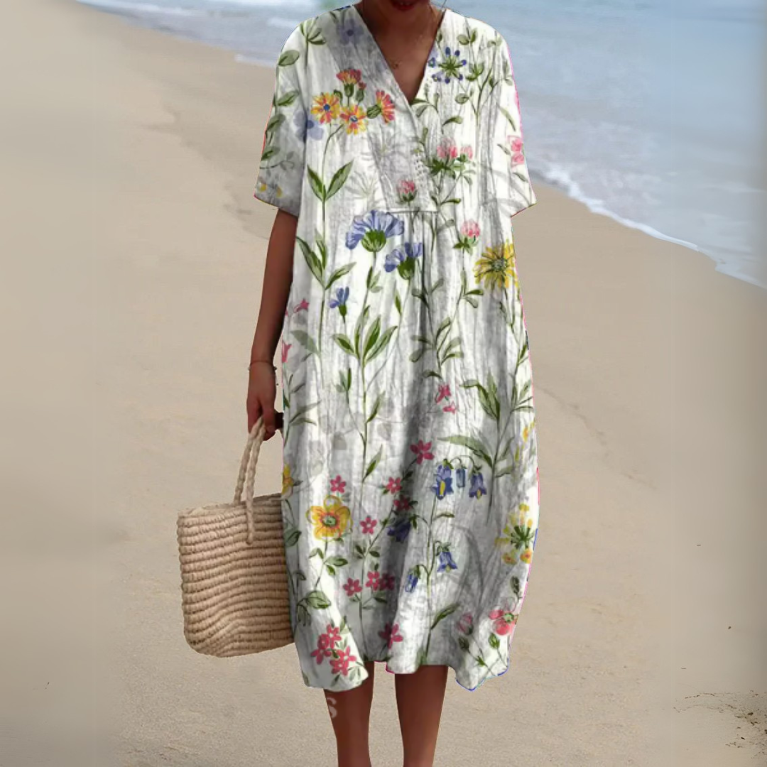 Willa™ | Robe d'Été Fleurie Élégante et Aérée