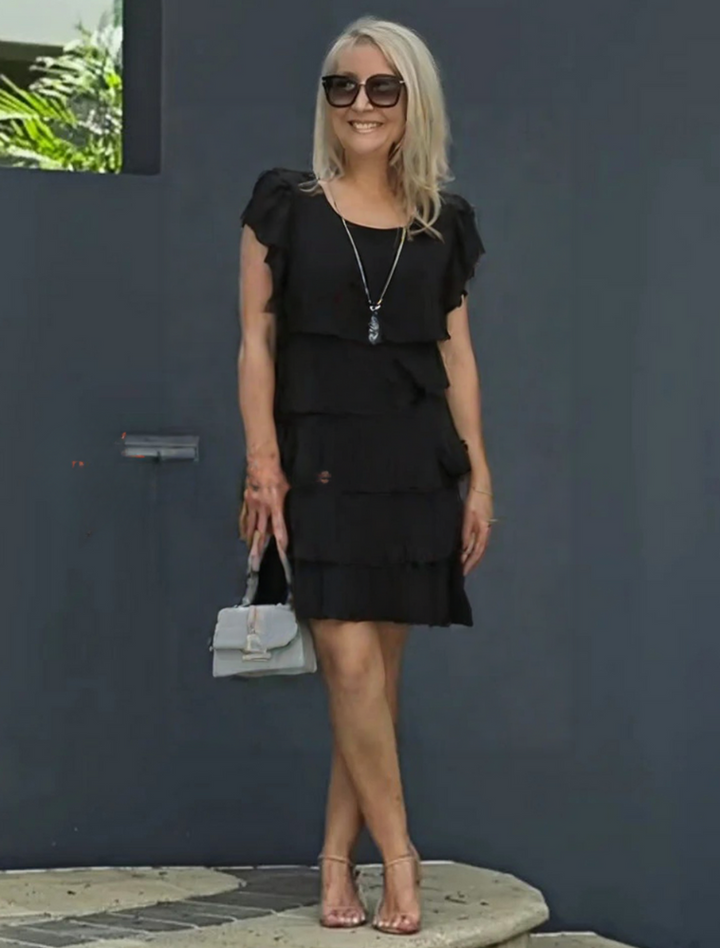 Sela™ | Robe d'Été Élégante pour une Silhouette Flatteuse