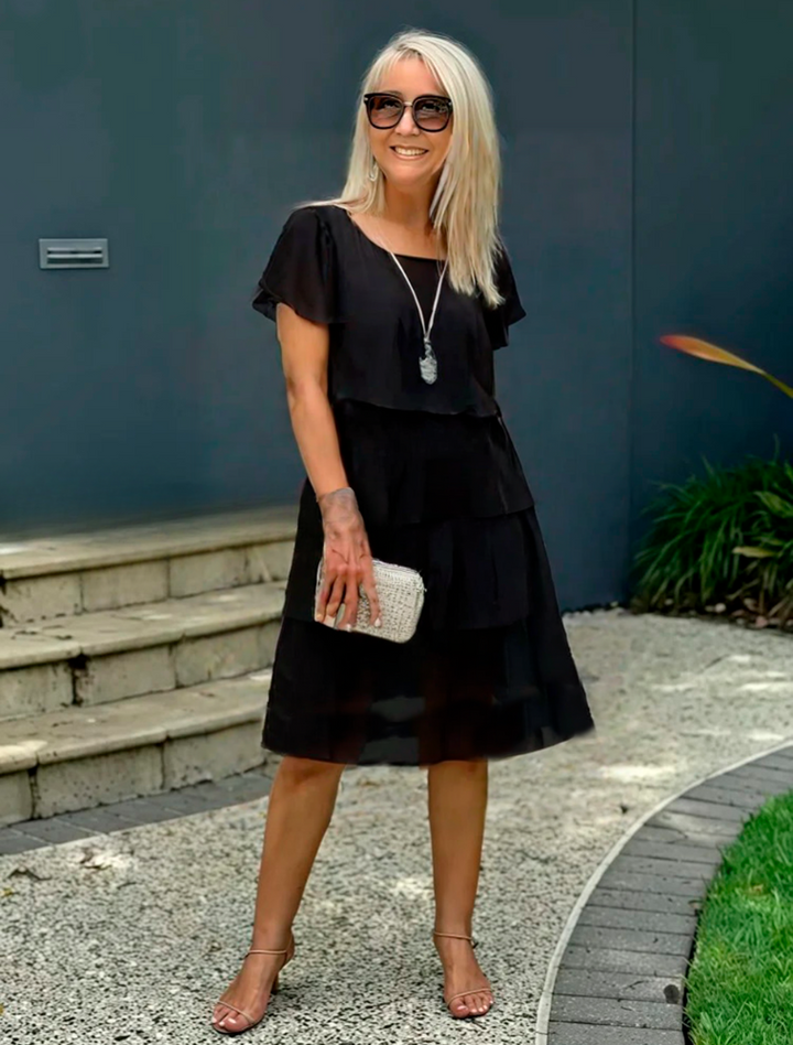 Sela™ | Robe d'Été Élégante pour une Silhouette Flatteuse