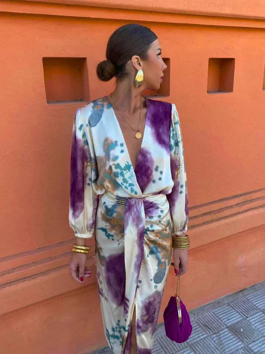 Mora - Robe Portefeuille Chic