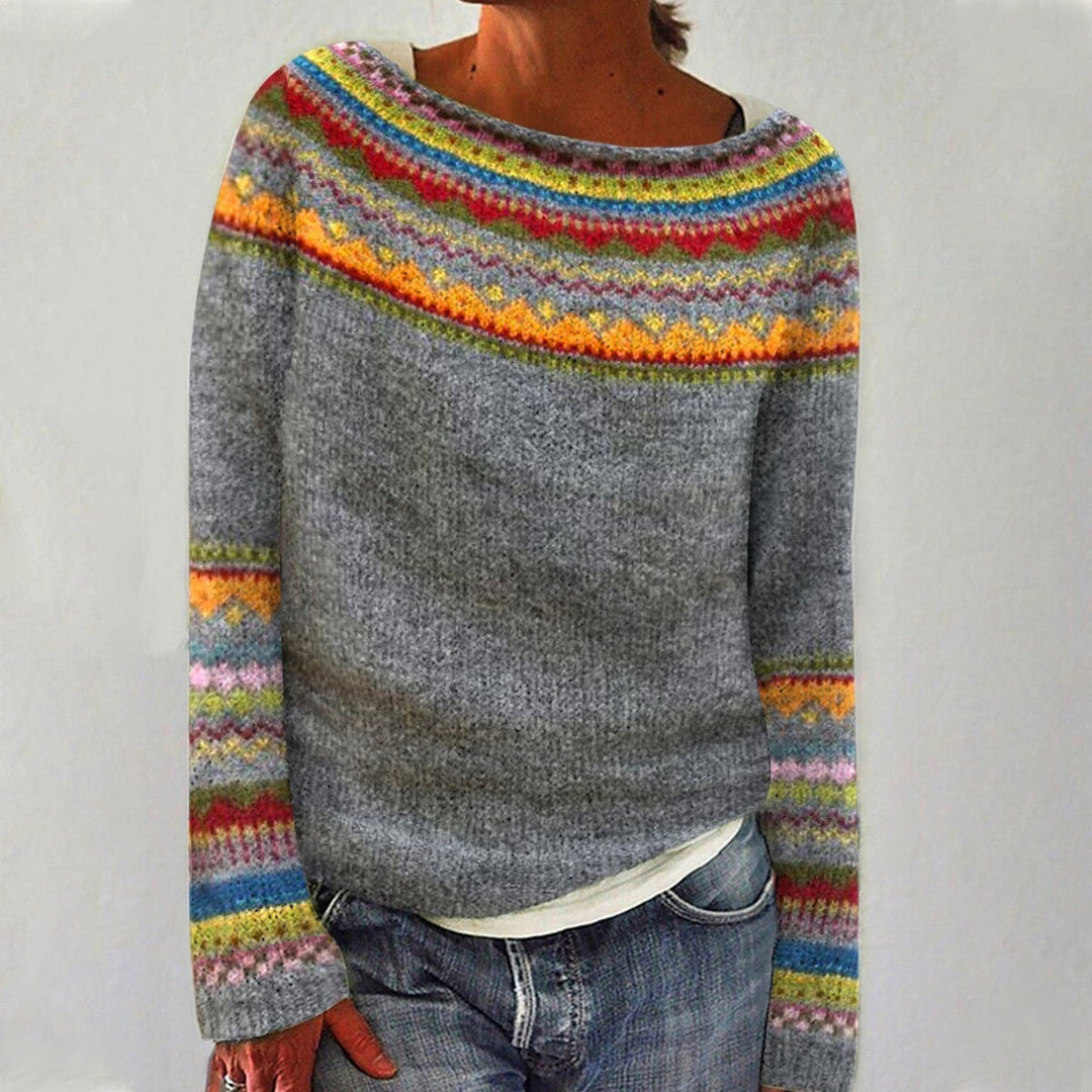 Aurelie™ | Pull rétro d'automne