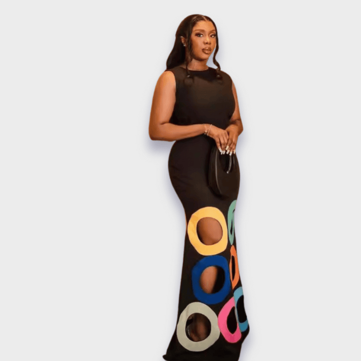 Constanze | Robe artistique en tissu premium fait main