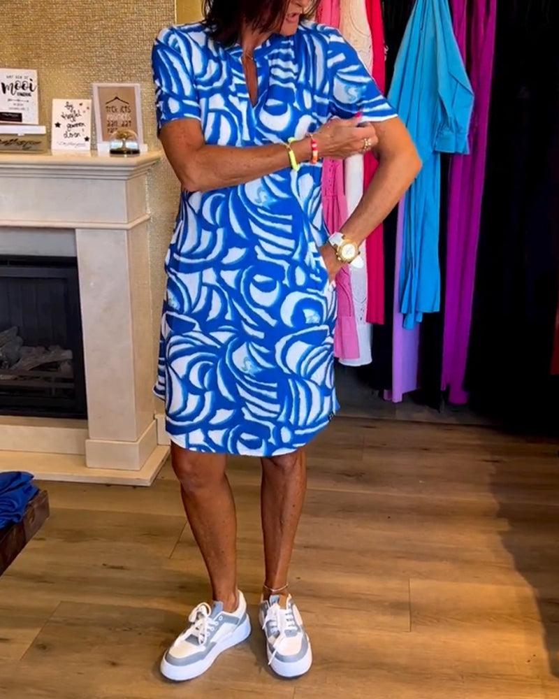 Maeve™ | Robe d'été A-ligne légère avec décolleté en V