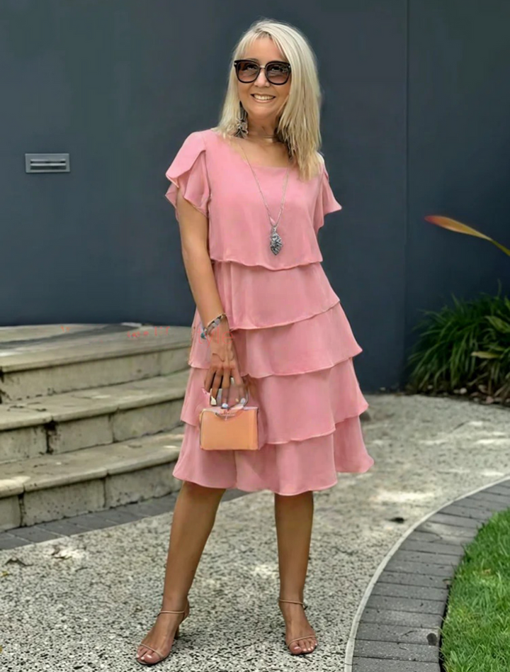 Sela™ | Robe d'Été Élégante pour une Silhouette Flatteuse