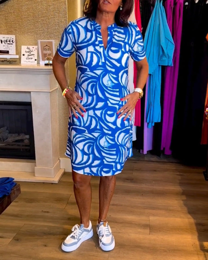 Maeve™ | Robe d'été A-ligne légère avec décolleté en V