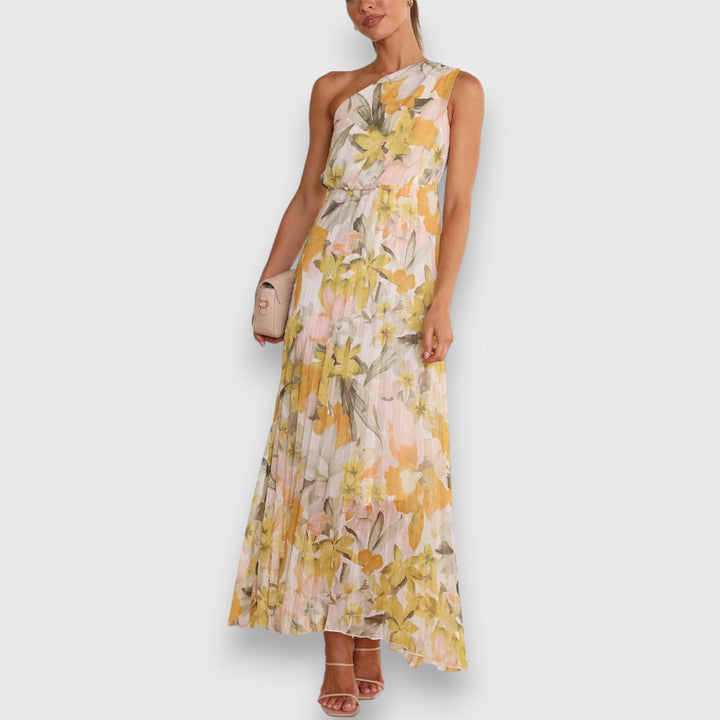 Bira™ | Robe Off-Shoulder Envoûtante avec Imprimé Floral