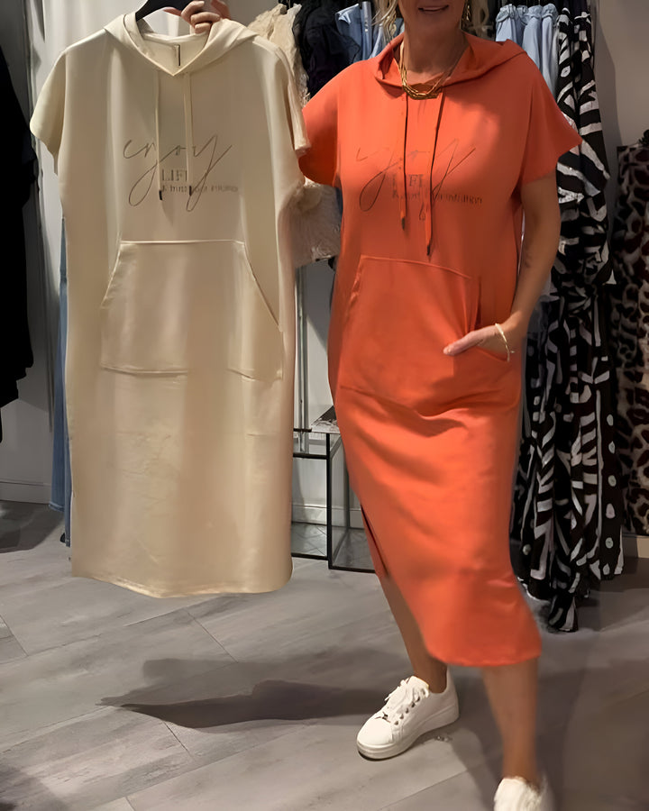 Saskia™ | Robe à Capuche Décontractée