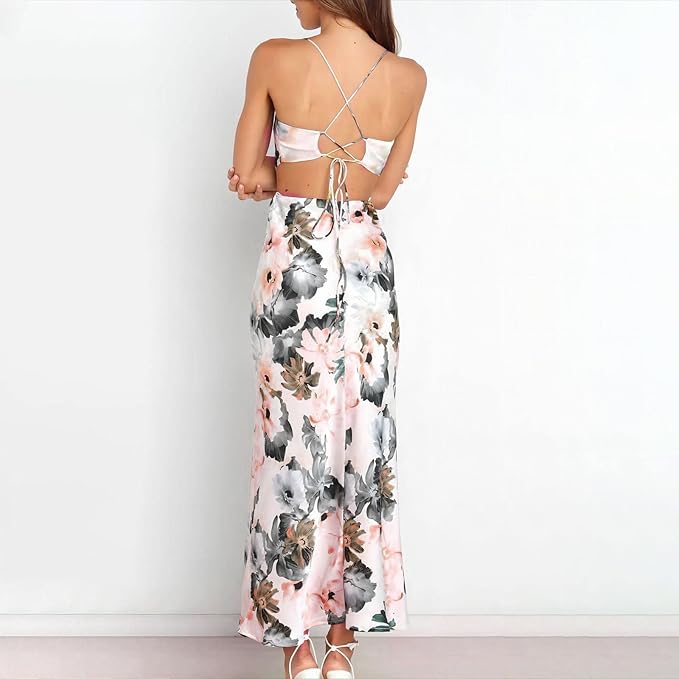 Jayne - Robe Maxi Fleurie