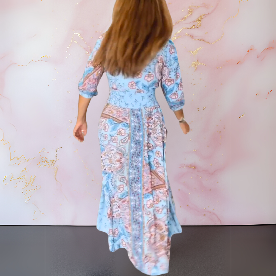 Marga™ | Robe d'été élégante avec décolleté en V