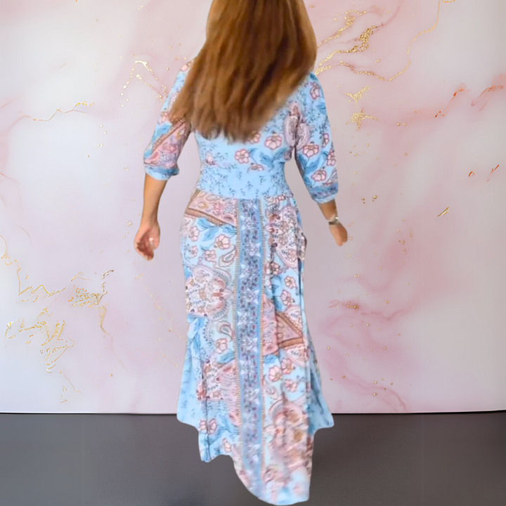 Marga™ | Robe d'été élégante avec décolleté en V