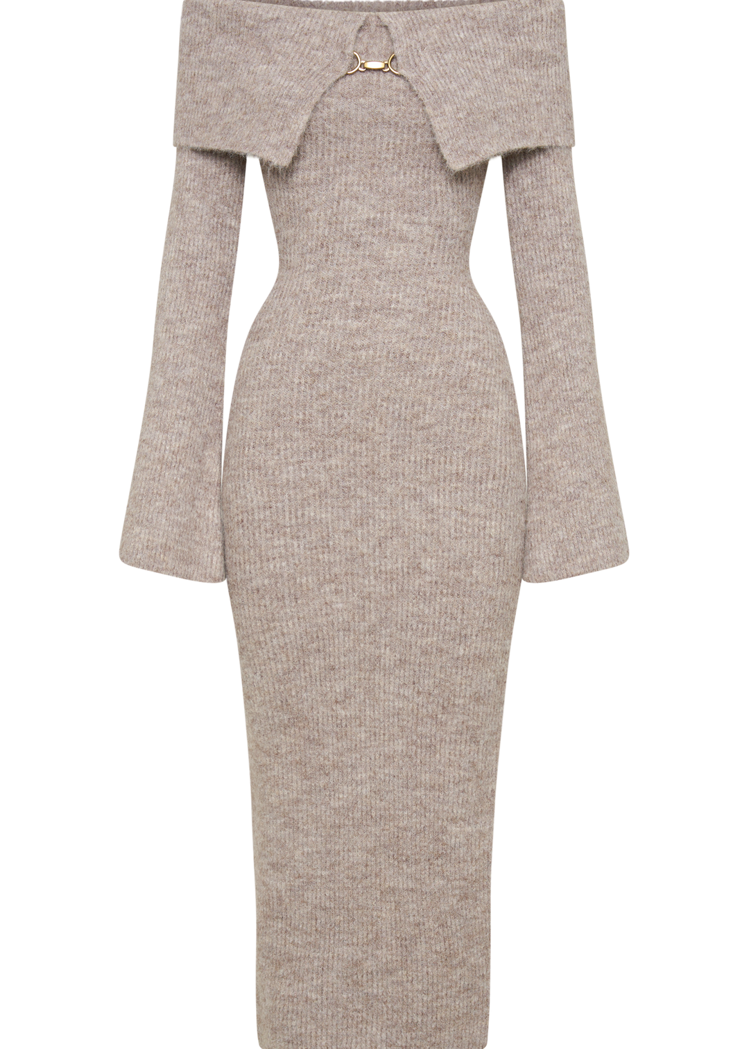 Sophie™ | Robe Midi Épaules Dénudées Élégante