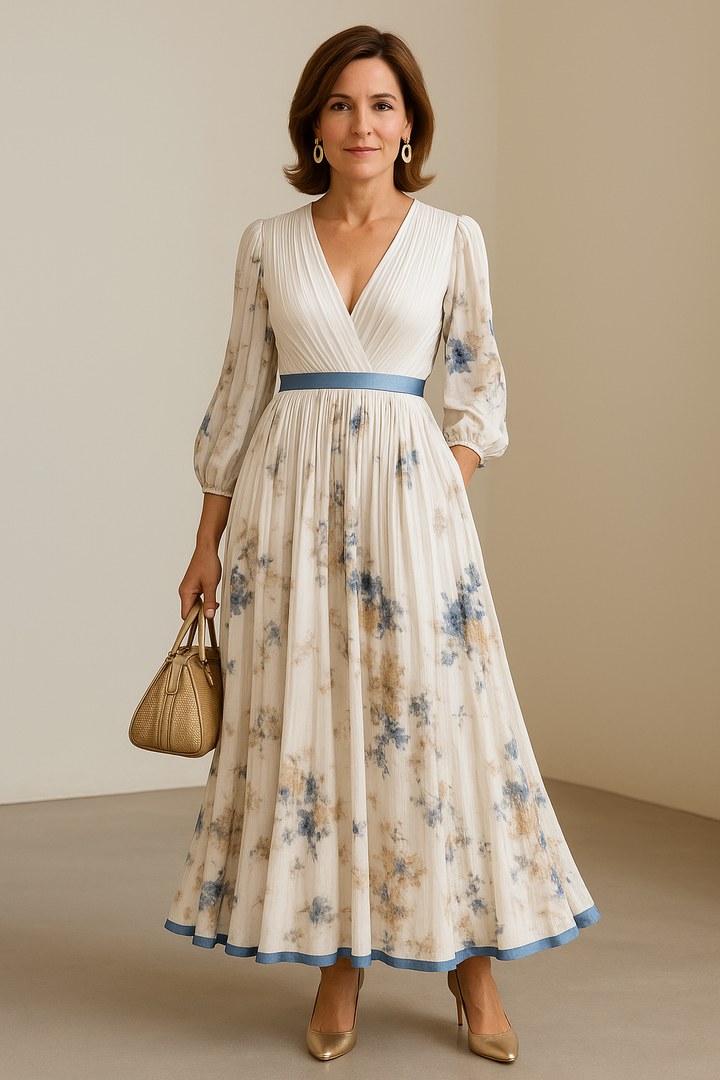 Lark™ | Robe Maxi Florale Intemporelle