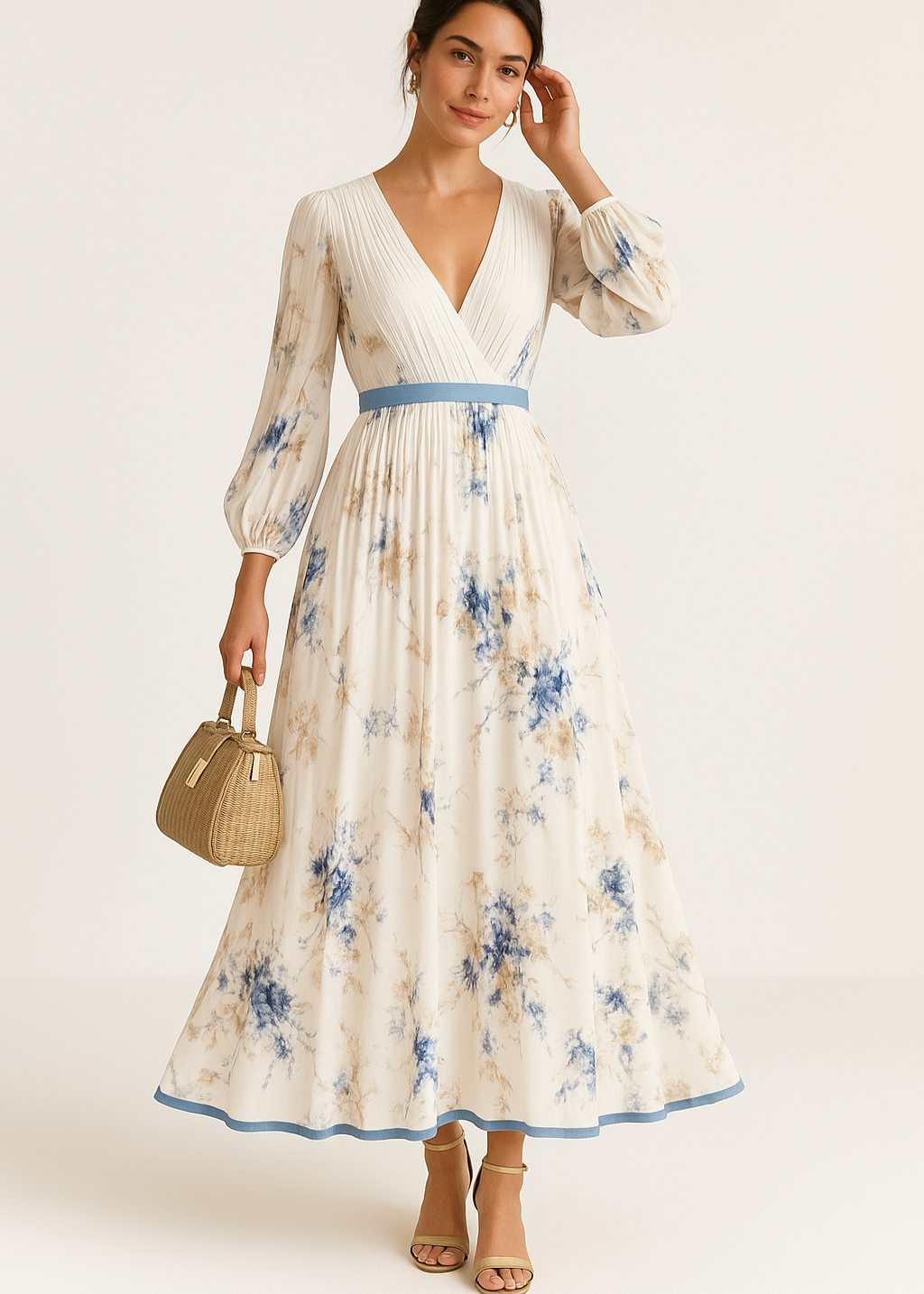 Lark™ | Robe Maxi Florale Intemporelle
