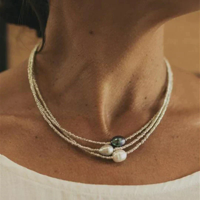 LUMEN PERLA | SOUFFLE D'ÉLÉGANCE COLLIER