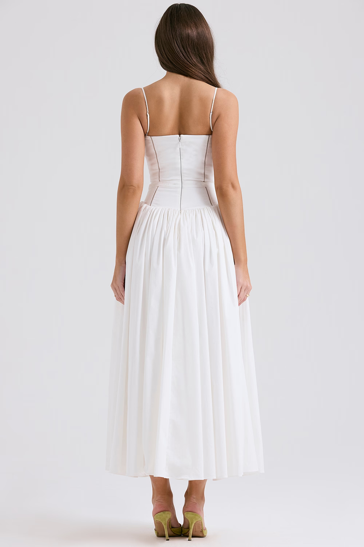 VIOLETTA - Robe Midi Posy