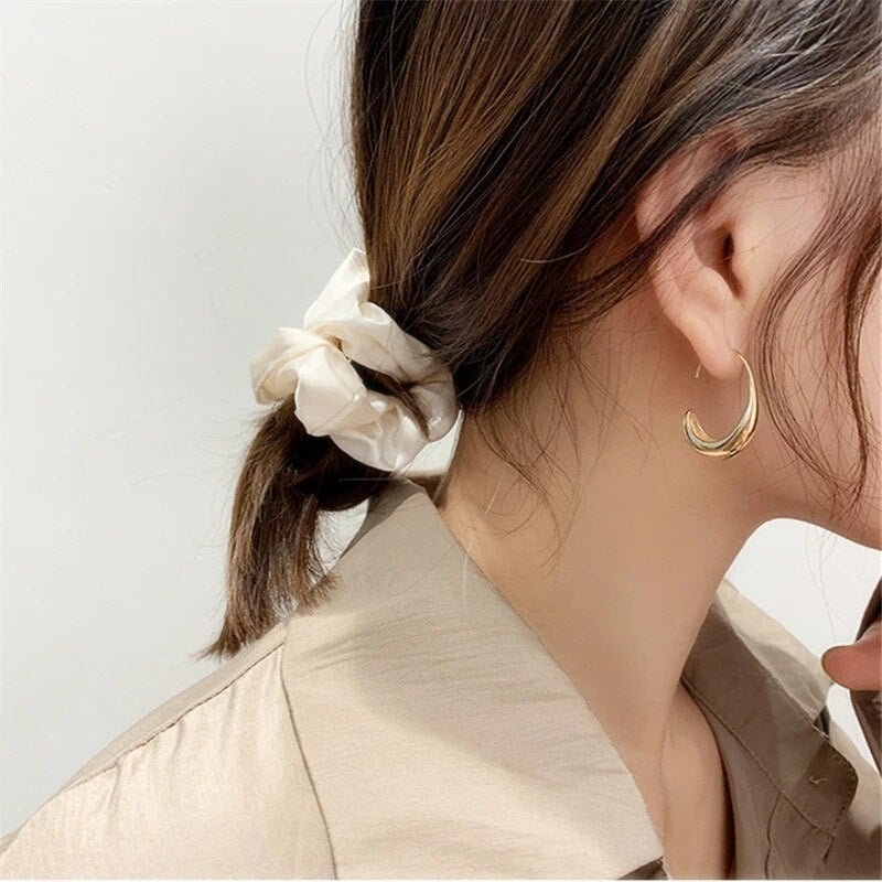 Boucles d'oreilles en or de luxe