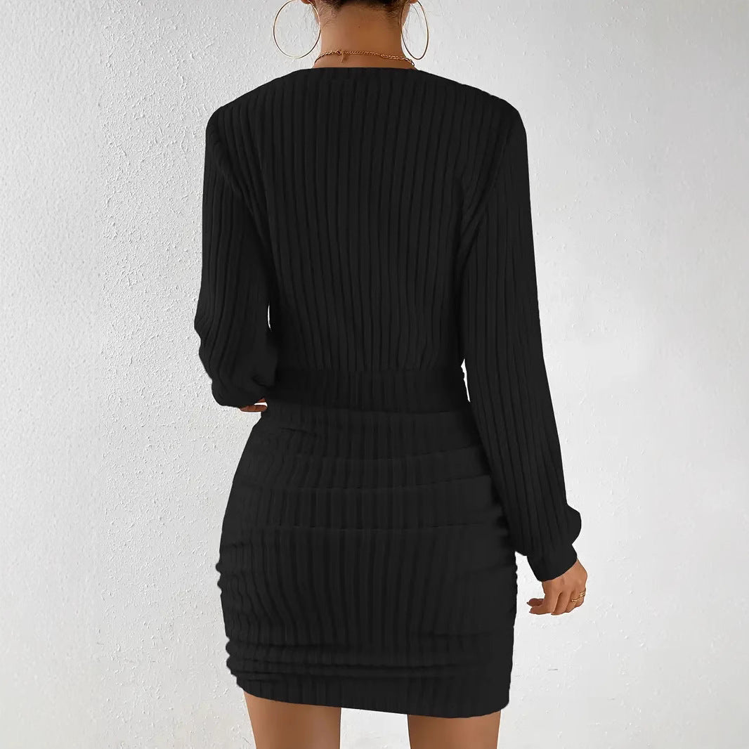 Margot™ | Robe Moulante Rayée Élégante et Chic