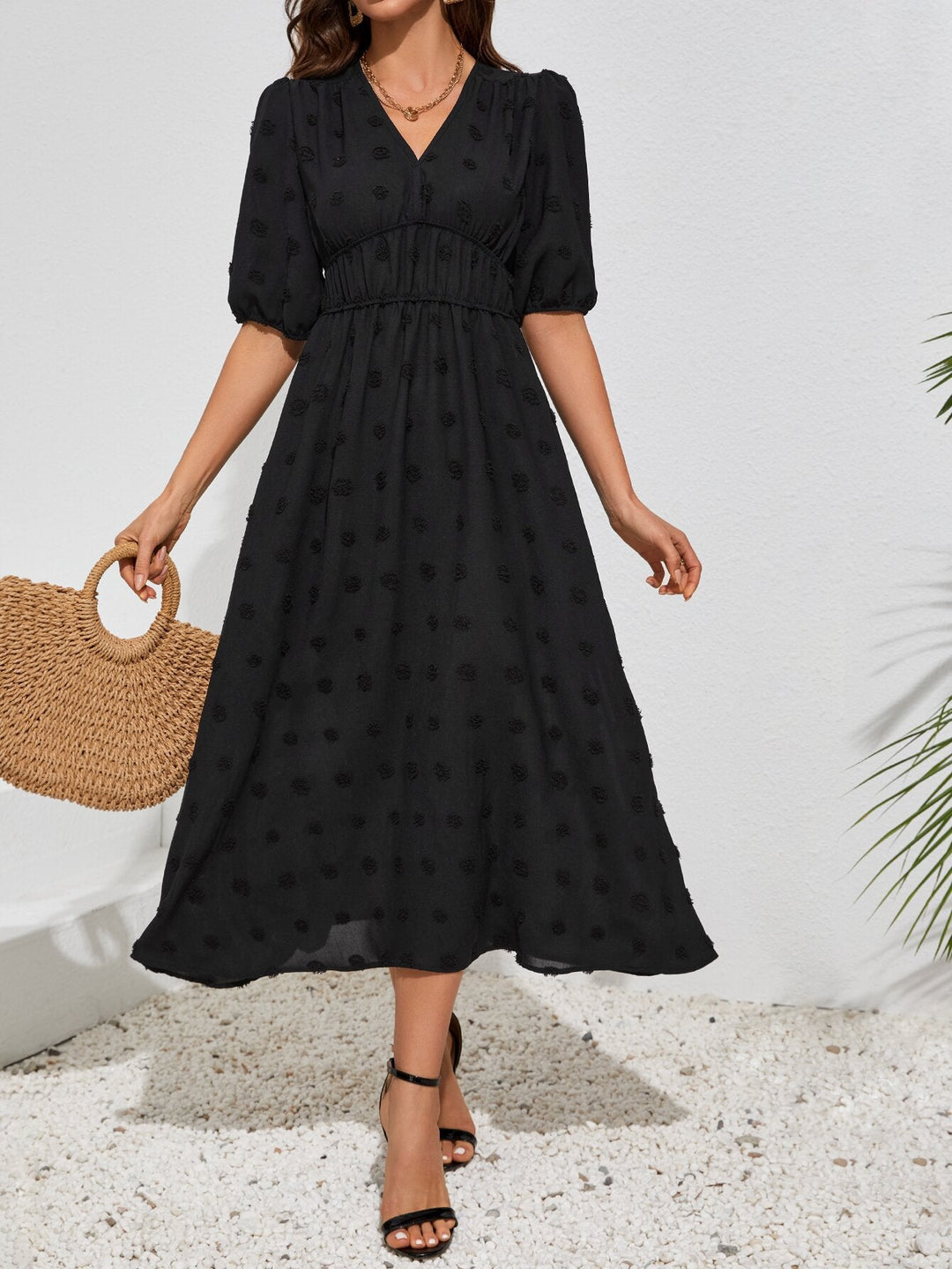 Isabelle™ | Robe Imprimée Chic et Polyvalente
