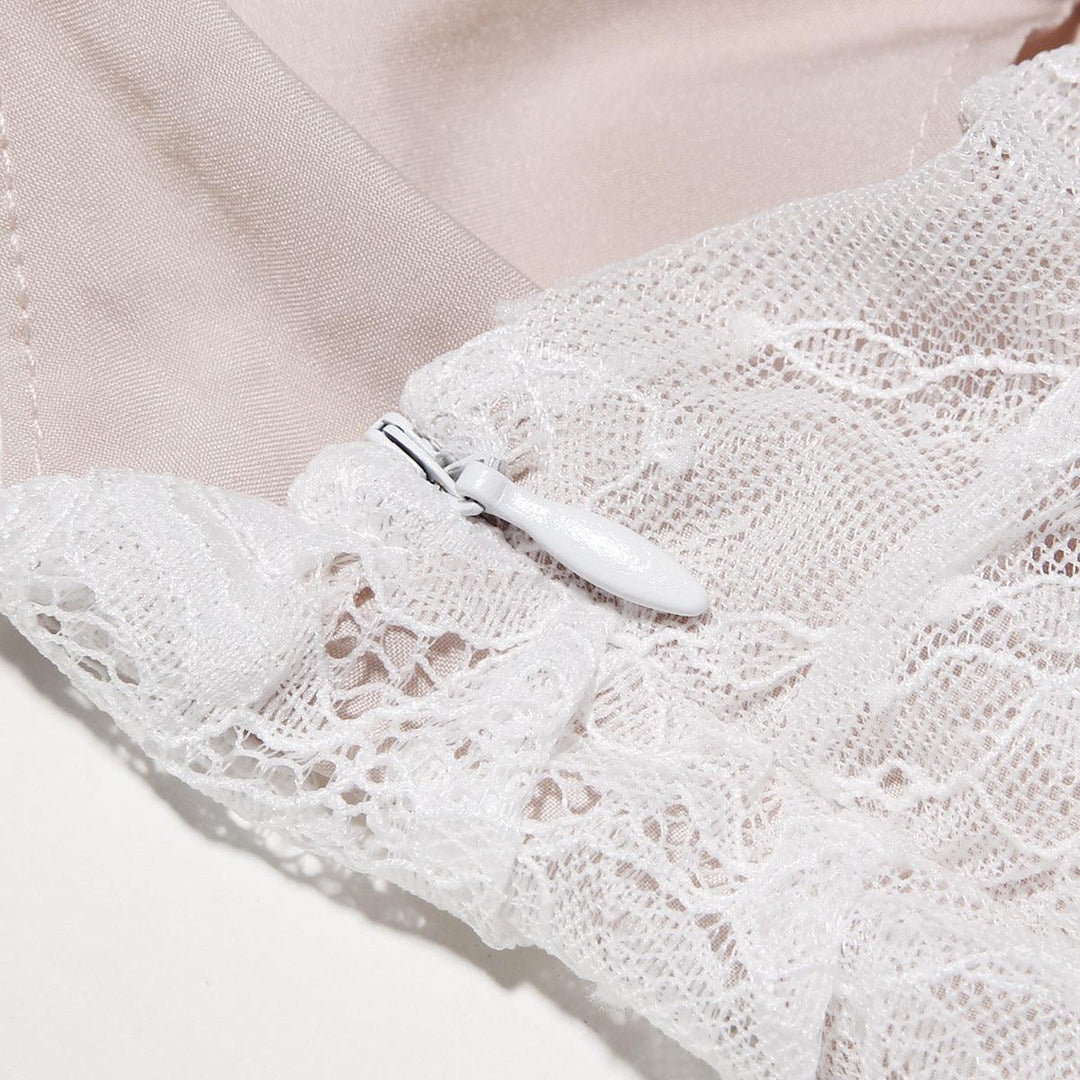 CELESTE - Robe Maxi en Dentelle