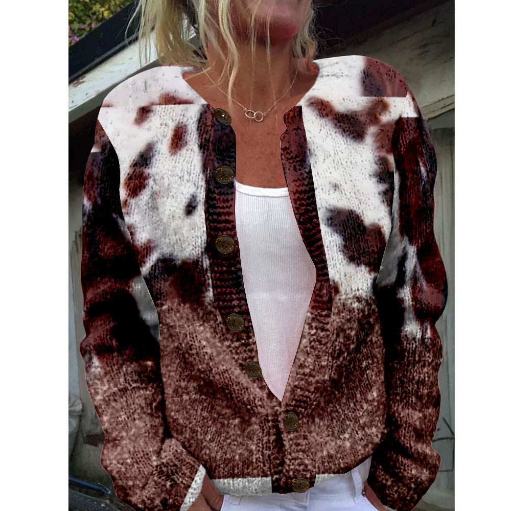 Corinne | Veste chic avec imprimé