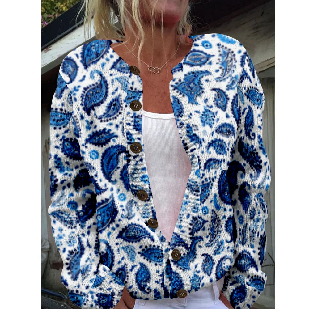 Giselle | Veste chic avec imprimé