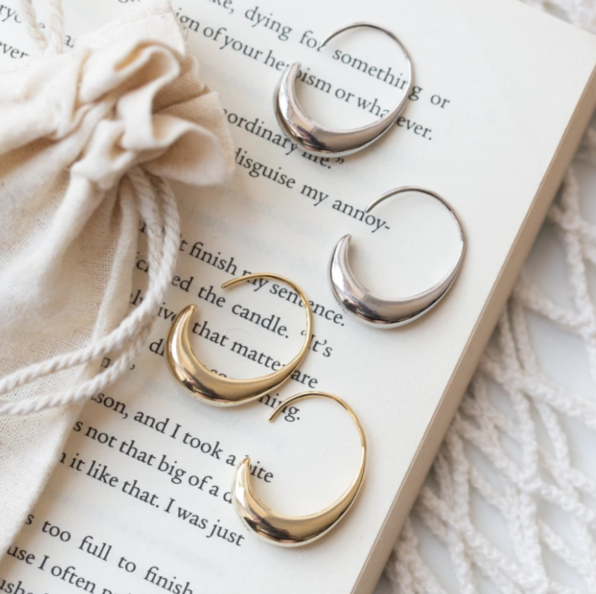 Boucles d'oreilles en or de luxe