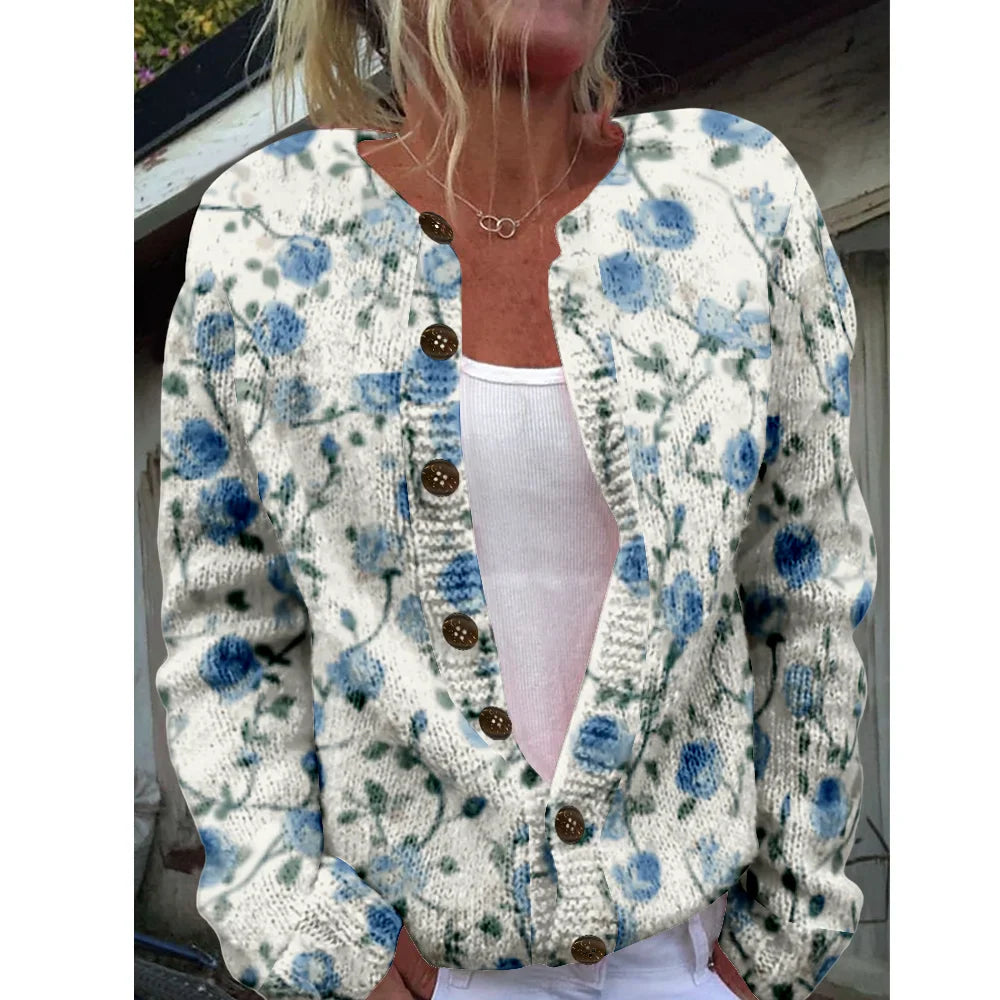 Svenja | Veste chic avec imprimé