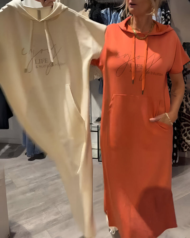 Saskia™ | Robe à Capuche Décontractée