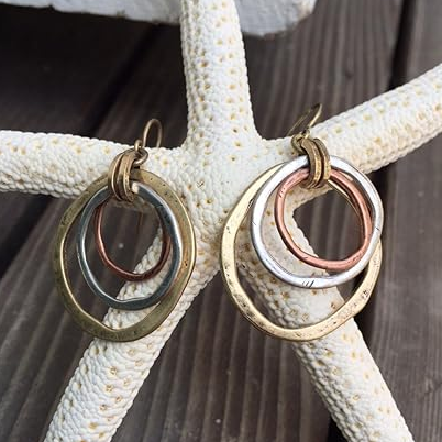 SILHOUETTE LUMINEUSE | RIFLESSI D’AMORE BOUCLES D'OREILLES