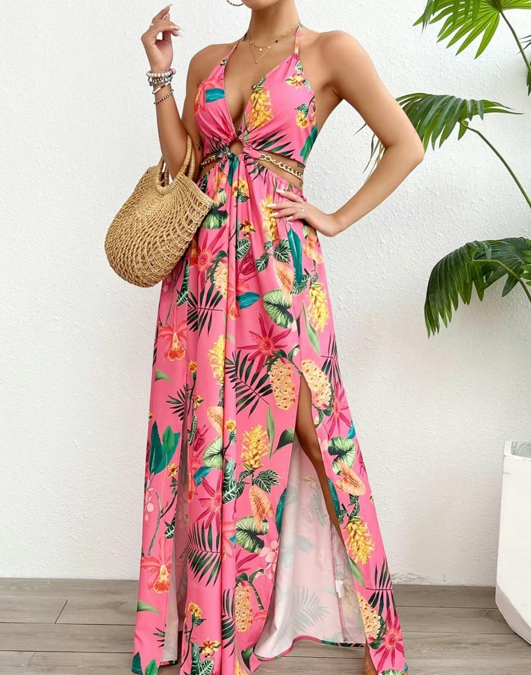Elowan™ | Élégante Robe d'Été Tropicale
