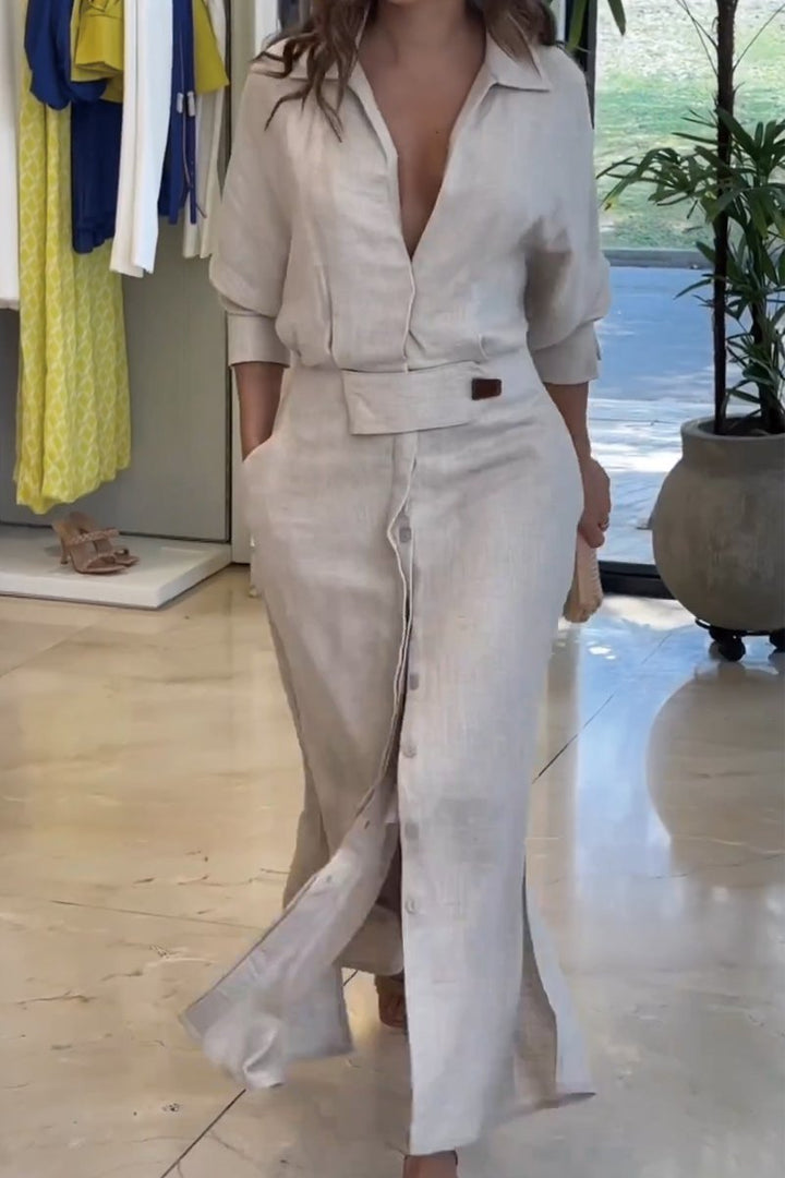 Jeanette™ | Robe Maxie Élégante