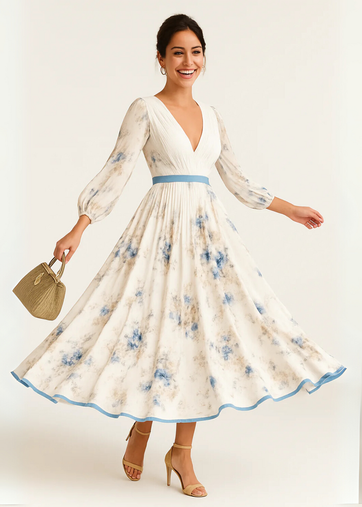 Lark™ | Robe Maxi Florale Intemporelle