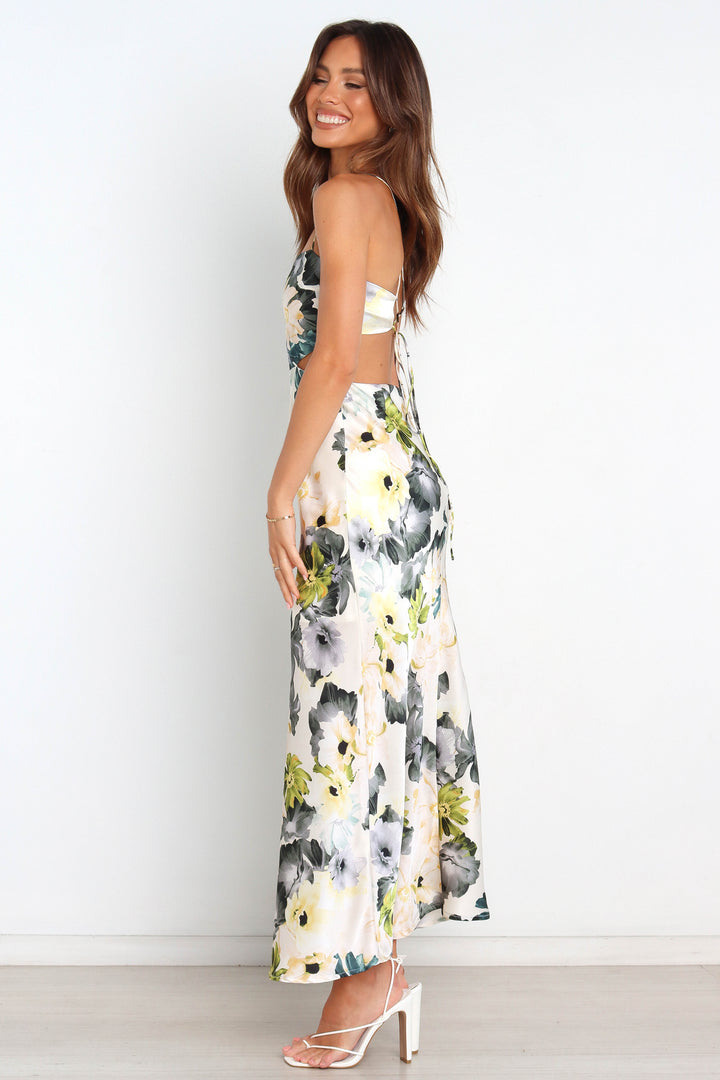 Jayne - Robe Maxi Fleurie
