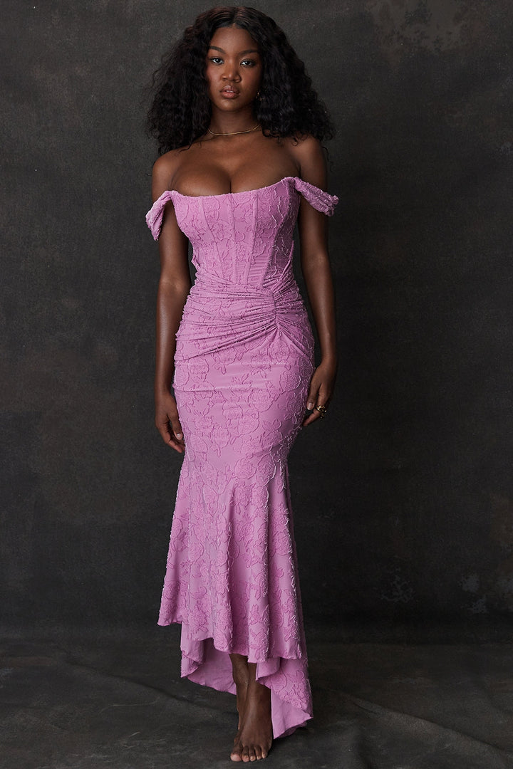 Lilaa™ | Robe longue à corset, élégante et sophistiquée