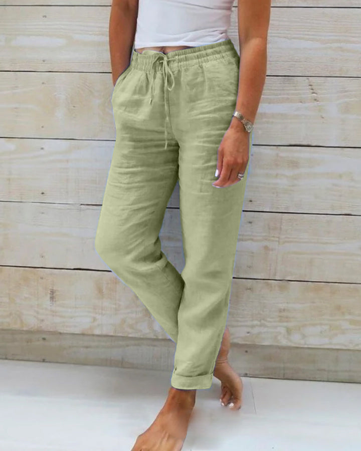 Luchy™ | Pantalon Élégant Léger avec Taille Élastique