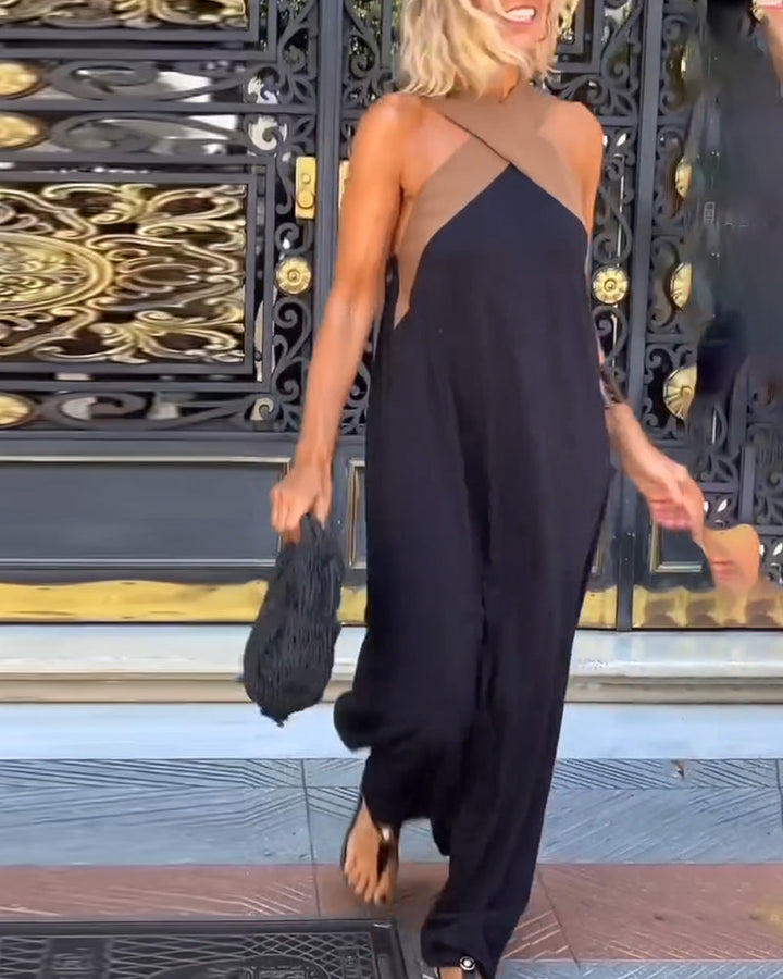 Ash™ | Robe Croisée Élégante avec Dos Ouvert