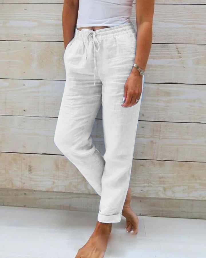 Luchy™ | Pantalon Élégant Léger avec Taille Élastique