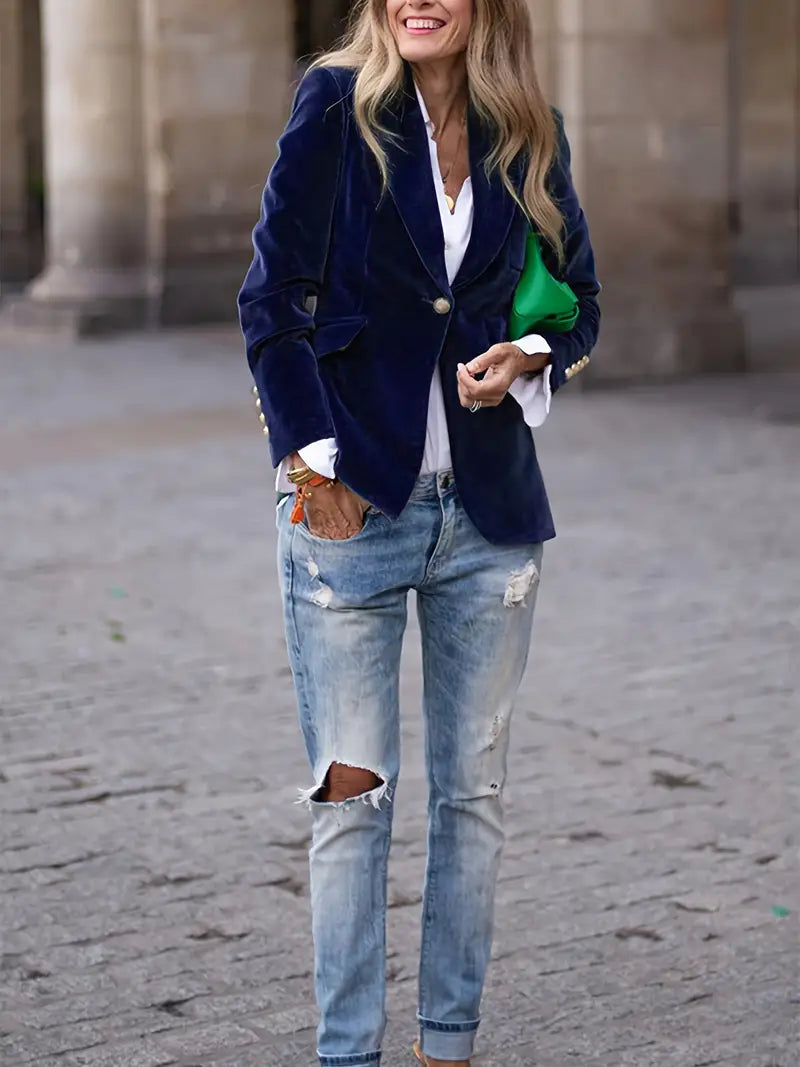 Velyn™ | Blazer Élégant et Polyvalent