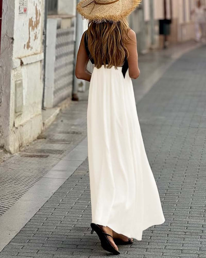 Ash™ | Robe Croisée Élégante avec Dos Ouvert