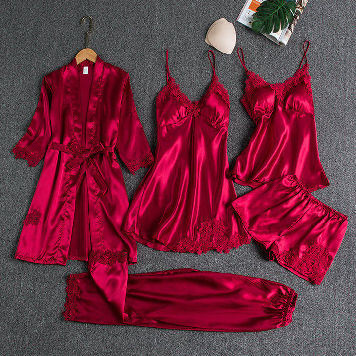 Zarek™ | Robe de nuit sexy 5 pièces pour la Saint-Valentin