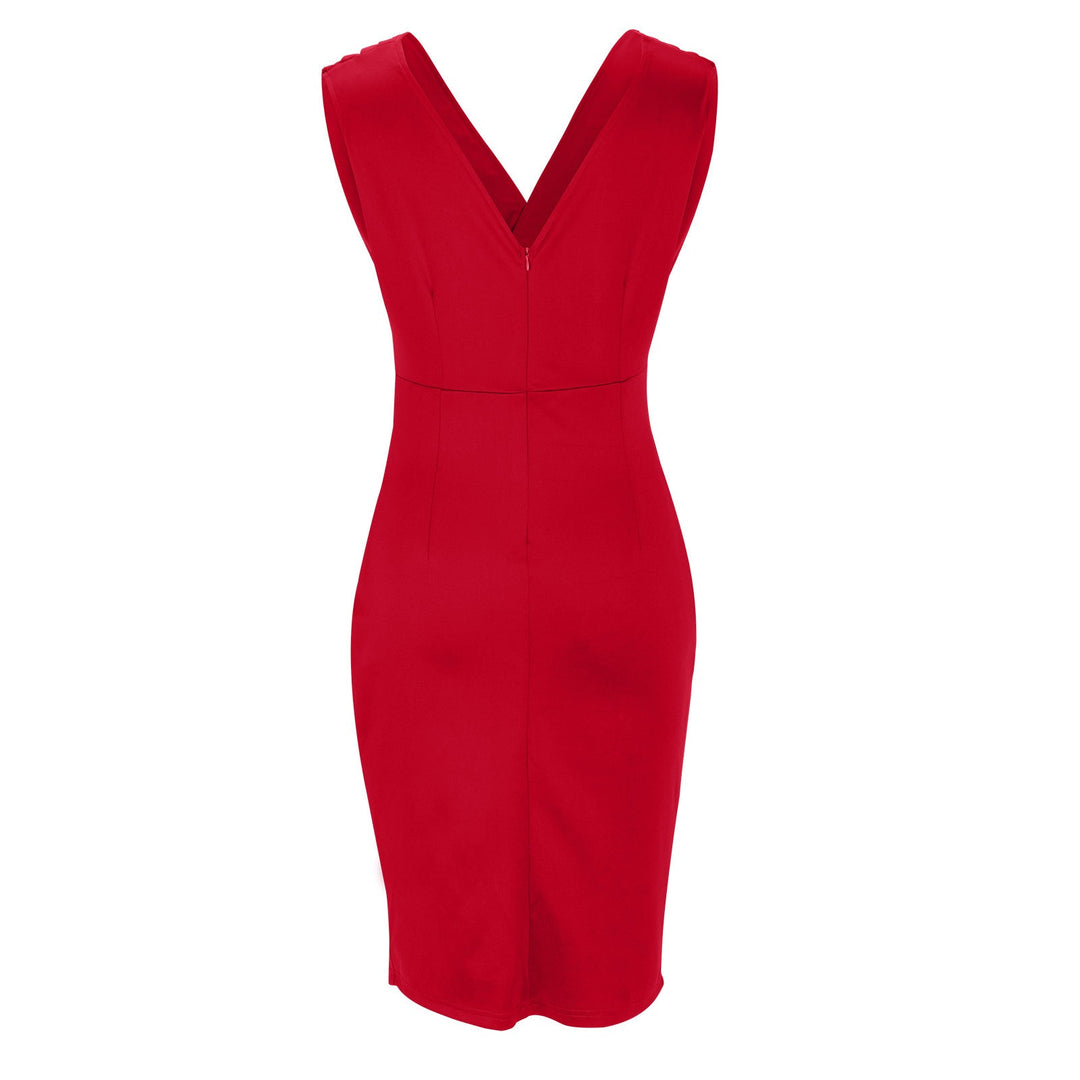 Francesca™ | Robe Décolleté en V et Fente