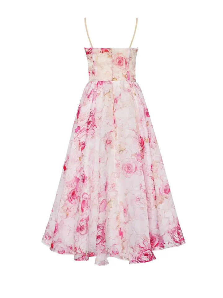 Alani™ | Robe Fleurie Sans Bretelles Envoûtante