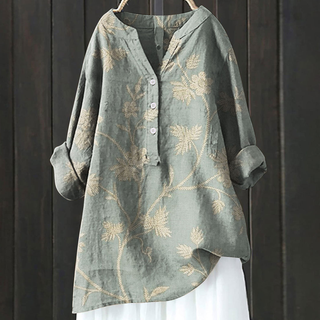 Juliette™ | Robe chemise fleurie