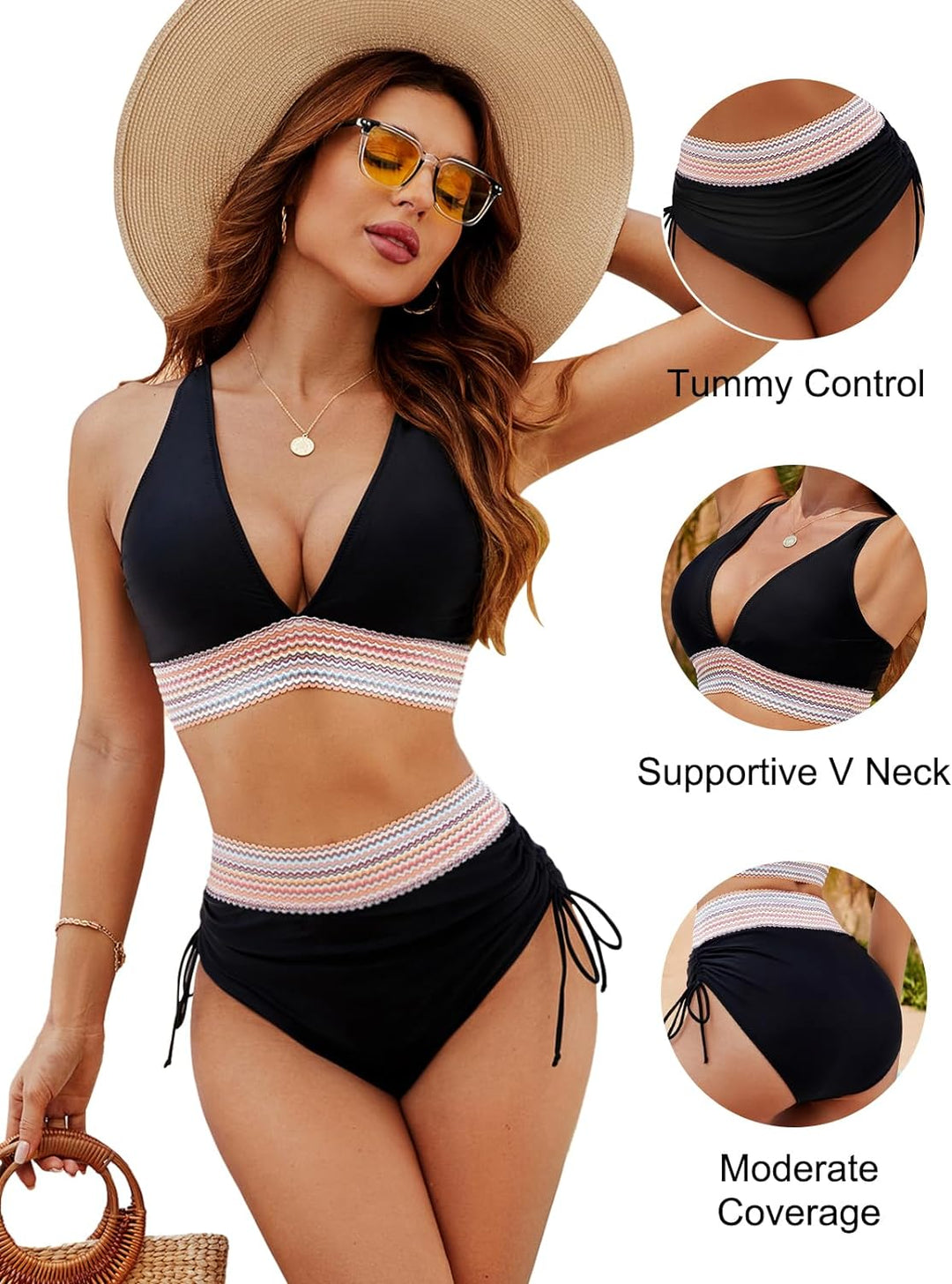 Lisa | Bikini Sculptant avec Contrôle Abdominal