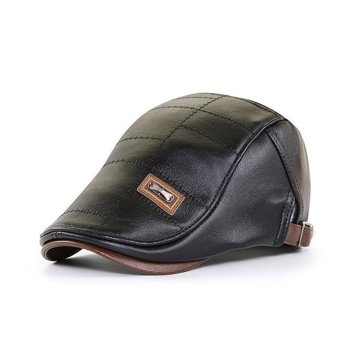 Elya™ | Casquette en cuir unisexe stylée
