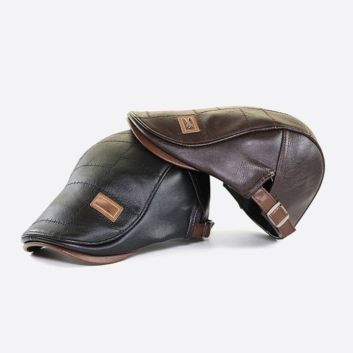 Elya™ | Casquette en cuir unisexe stylée