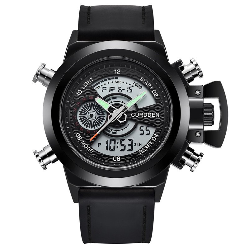 Montre Chronographe de Mode à Double Temps Ur™ Olsen & Olsen