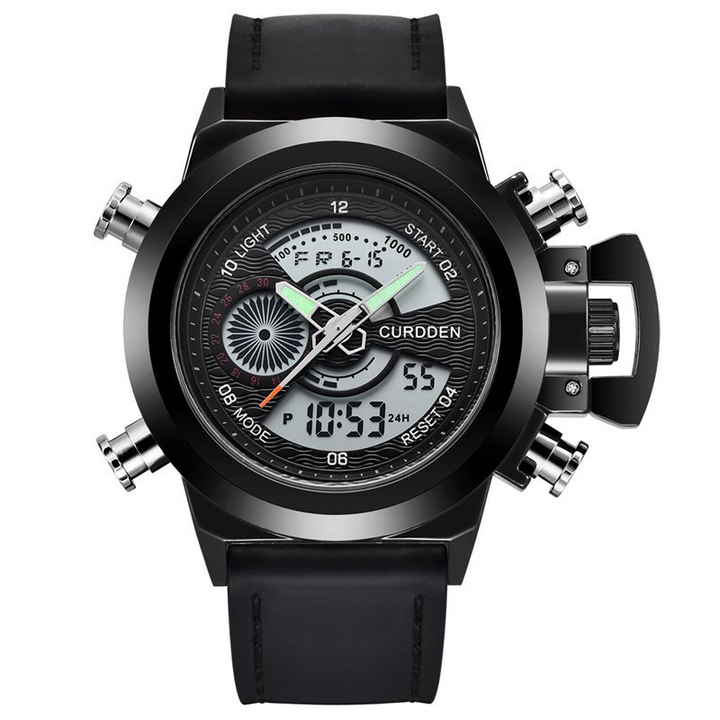 Montre Chronographe de Mode à Double Temps Ur™ Olsen & Olsen