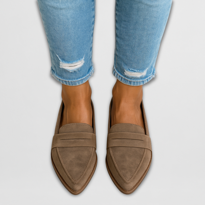Zinnia™ | Élégants mocassins en daim